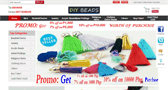 Desktop Screenshot of diybeads.ph